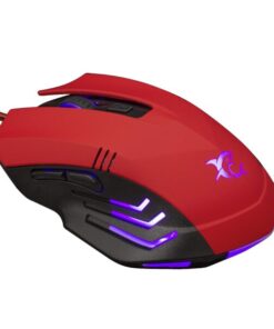 Mouse Gaming USB 3200dpi 6 Tasti Hannibal-2 GM-3006 Rosso