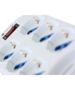 Multipresa 6 Posti con Spina 10A Salvaspazio