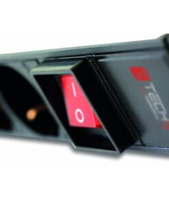 Multipresa 6 Posti da Rack 19'' Spina Italiana con Interruttore 1 U