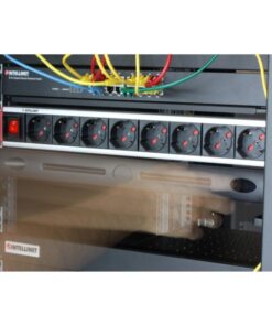 Pannello Cieco per Armadi Rack 19'' 1U Nero