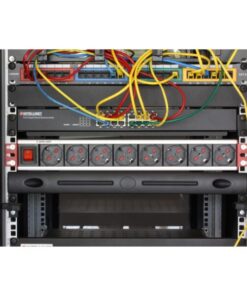 Pannello Cieco per Armadi Rack 19'' 1U Nero