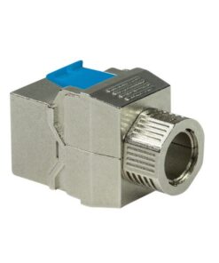 Plug Cat.8.1 Keystone STP Larghezza 16,5mm Toolless