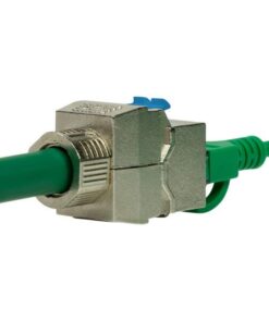 Plug Cat.8.1 Keystone STP Larghezza 16,5mm Toolless