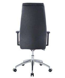 Poltrona Direzionale con Braccioli Nera