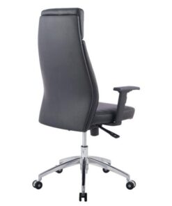 Poltrona Direzionale con Braccioli Nera