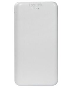 Power Bank 10000mAh Polimeri di Litio 2xUSB Bianco