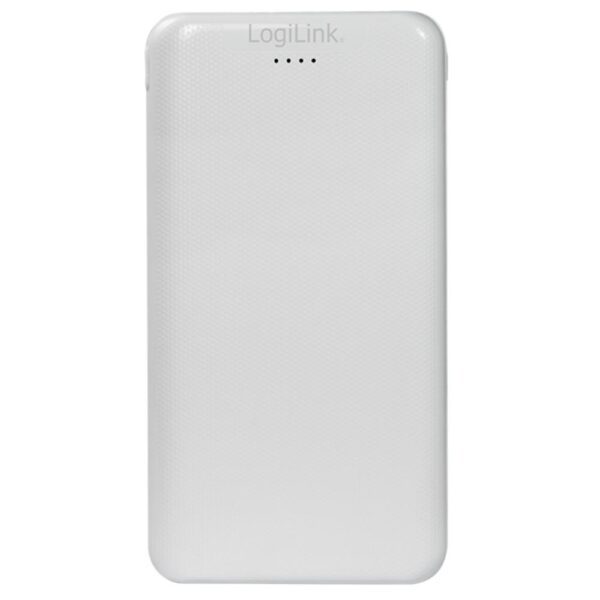 Power Bank 10000mAh Polimeri di Litio 2xUSB Bianco
