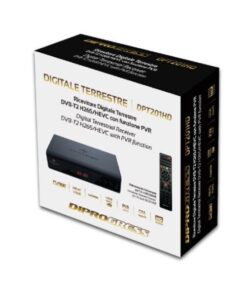 Ricevitore Digitale Terrestre DVB-T2 H265/HEVC con Funzione PVR USB
