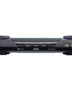 Ricevitore KVM over IP 4K DisplayPort a display singolo con PoE