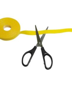 Rotolo di Velcro Gestione cavi Lunghezza 10m Larghezza 20mm Nero