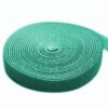 Rotolo di Velcro Gestione cavi Lunghezza 4m Larghezza 16mm Verde