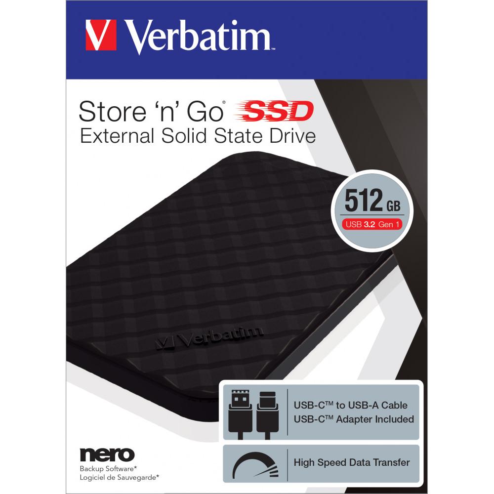 SSD portatile Store'n'Go USB 3.2 GEN1 512GB