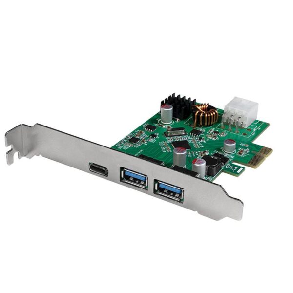 Scheda PCI Express USB 3.2 Gen1x1, 1x USB-C™ PD 3.0 e 2x USB 3.0