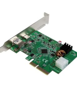 Scheda PCI Express USB 3.2 Gen2x1, 1x USB-C™ PD 3.0 e 1x USB 3.0
