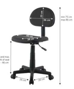 Sedia per Ufficio Colore Grigio