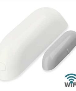 Sensore Smart per Porte e Finestre WiFi Controllo vocale Alexa, Google Home, Bianco