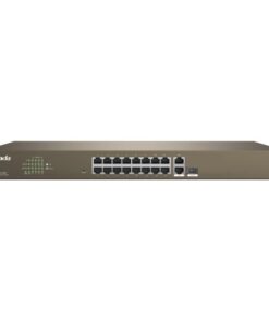 Smart Switch Desktop 16FE + 2GE / 1SFP con 16 porte PoE, TEF1218