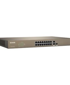 Smart Switch Desktop 16FE + 2GE / 1SFP con 16 porte PoE, TEF1218