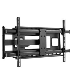 Staffa a Muro Braccio Estensibile fino a 1015 mm per LCD 43-80'' Nero