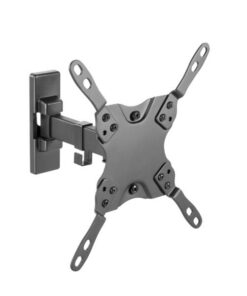 Staffa a Muro Universale 2 Snodi per TV LED-LCD 13-42'' Nero