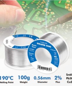 Stagno in Rotolo per Saldatura Rame 2% diam. 0,56 mm 100g