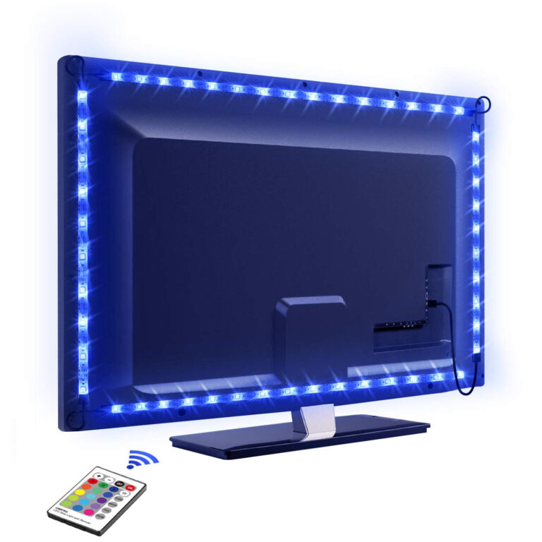 Striscia 30 LED RGB USB per Retro-illuminazione TV A++