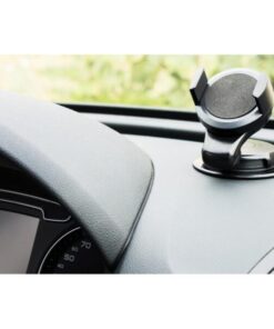 Supporto da Auto per Smartphone / Tablet con Ventosa Nero