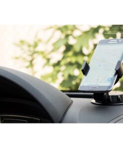 Supporto da Auto per Smartphone / Tablet con Ventosa Nero