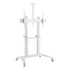 Supporto da Pavimento per TV da 70'' a 120'' Bianco