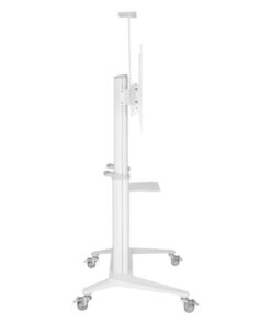 Supporto da Pavimento per TV da 70'' a 120'' Bianco