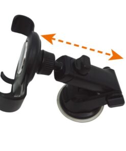 Supporto da auto per Smartphone con ventosa e sistema a gravità