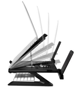 Supporto per Notebook e Tablet 10-15.6'' Ergonomico Nero