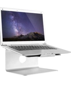Supporto per Notebook in Alluminio Base Girevole