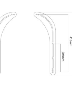 Supporto per Soundbar Sopra o Sotto TV 32-70''