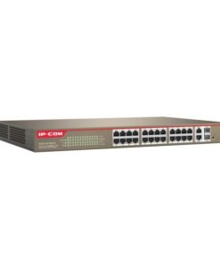 Switch 24 porte 10/100 con 2 porte gigabit/SFP combo con supporto Web-Smart