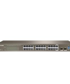 Switch Ethernet Gigabit  24 Porte+2 porte SFP Layer 2 Web Smart