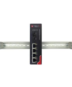 Switch Industriale 4x 10/100Base-TX a Fibra 2x 100Base-FX