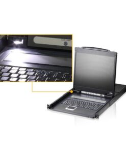 Switch KVM PS/2-USB VGA LCD 16-porte