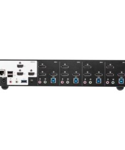 Switch KVMP™ USB 3.0 4K DisplayPort Triple Display a 4 porte, CS1964
