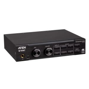Switch matrix per presentazioni 4 x 2 True 4K con scalatura, DSP, e HDBaseT-Lite
