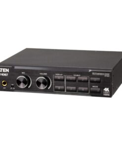 Switch matrix per presentazioni 4 x 2 True 4K con scalatura, DSP, e HDBaseT-Lite