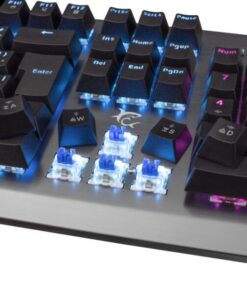 Tastiera Gaming Meccanica in Metallo RGB LED GK-1926
