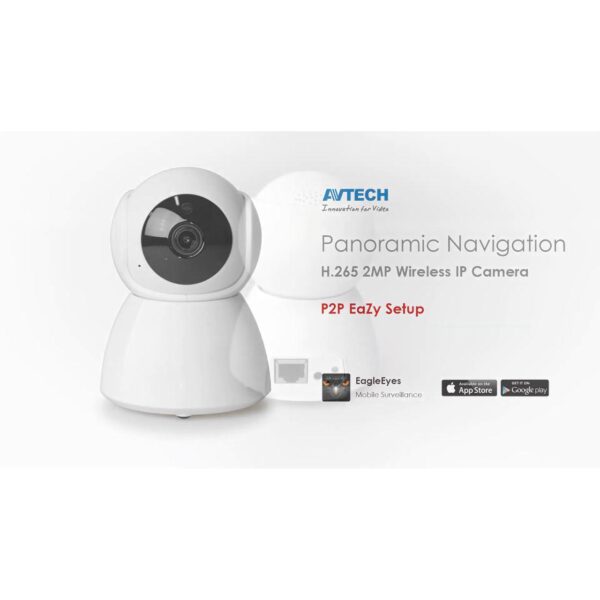 Telecamera IP WIFI Full HD IR con motion detection