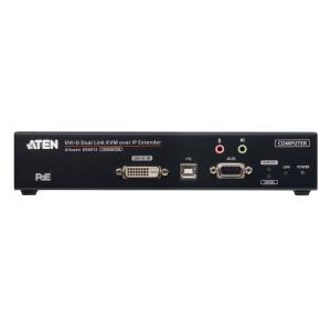 Trasmettitore KVM over IP 2K DVI-D Dual Link con PoE