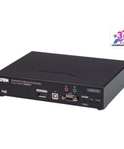 Trasmettitore KVM over IP 4K DisplayPort a display singolo con PoE