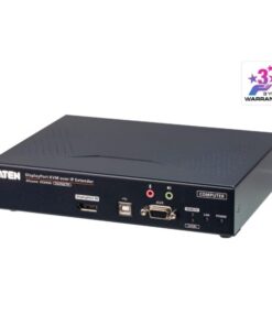 Trasmettitore KVM over IP 4K DisplayPort a display singolo
