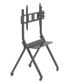 Trolley da Pavimento Mobile per TV LCD/LED/Plasma 30-110'' con Mensola