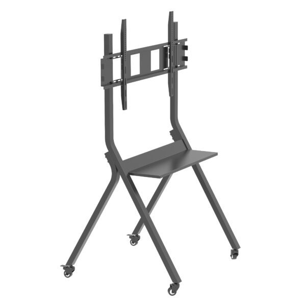 Trolley da Pavimento Mobile per TV LCD/LED/Plasma 30-110'' con Mensola