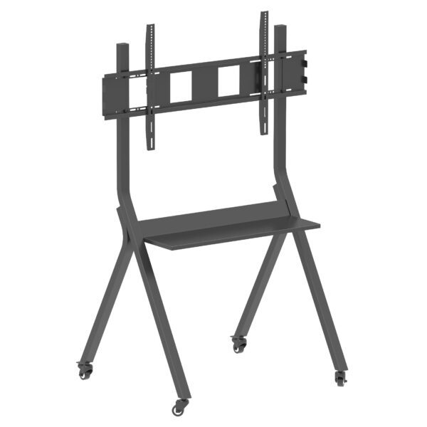 Trolley da Pavimento Mobile per TV LCD/LED/Plasma 30-110'' con Mensola