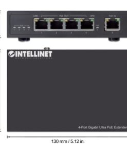 Ultra PoE Extender Gigabit 4 porte